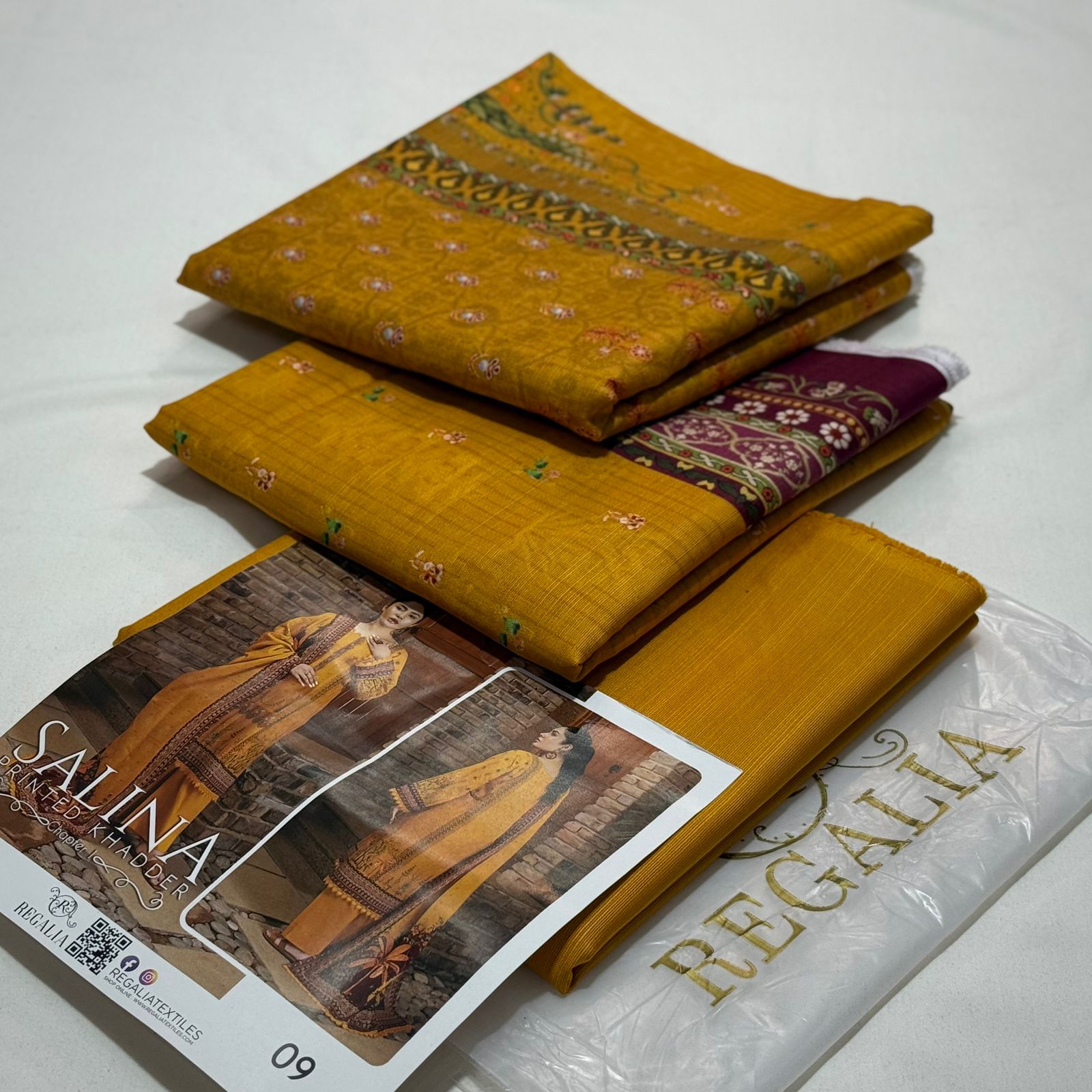 Salina By Regalia Khaddar 3PC D-019