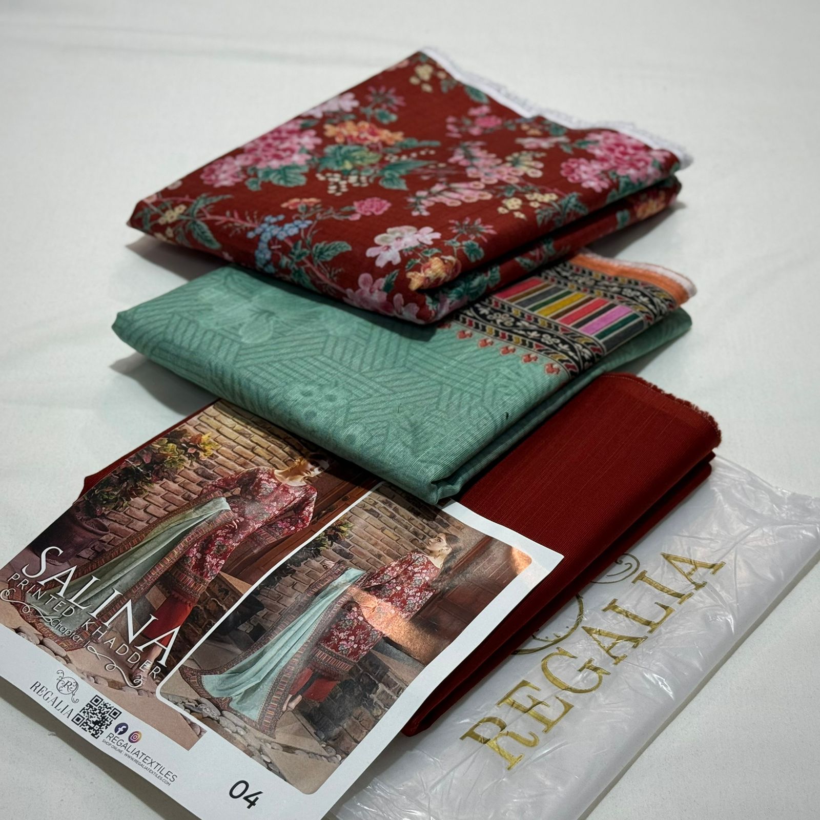 Salina By Regalia Khaddar 3PC D-014