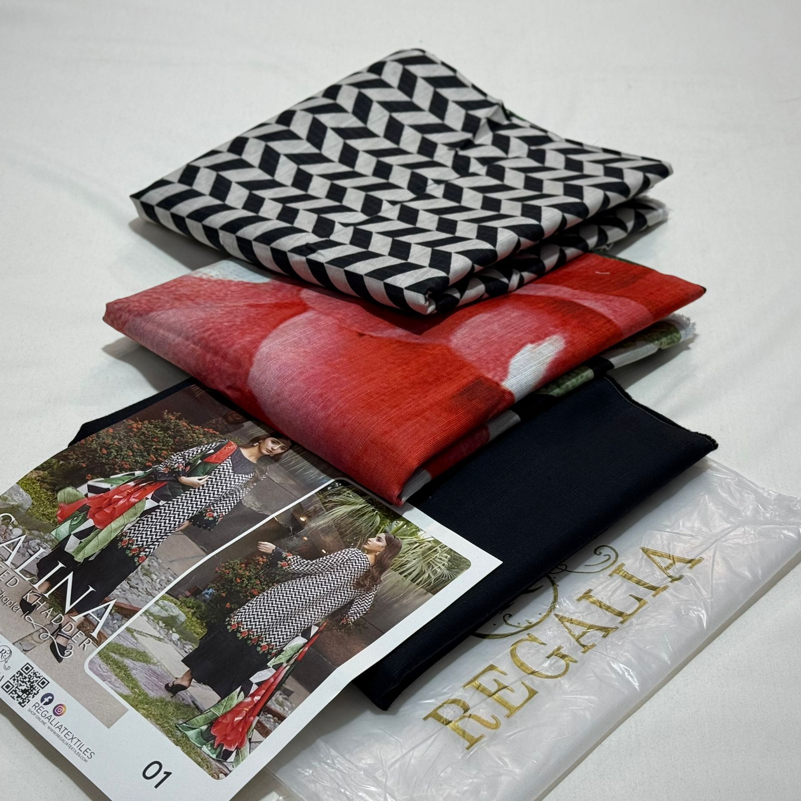 Salina By Regalia Khaddar 3PC D-012