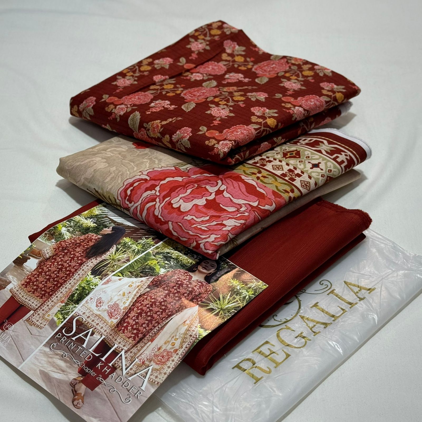 Salina By Regalia Khaddar 3PC D-010