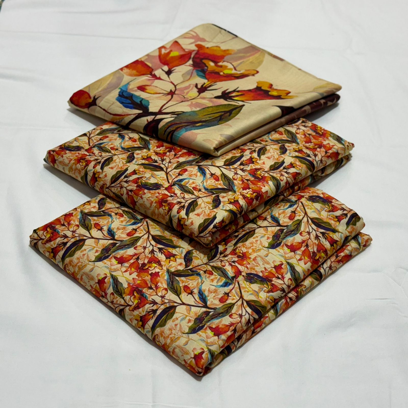 Almirah Linen Unstitched 3PC D-005