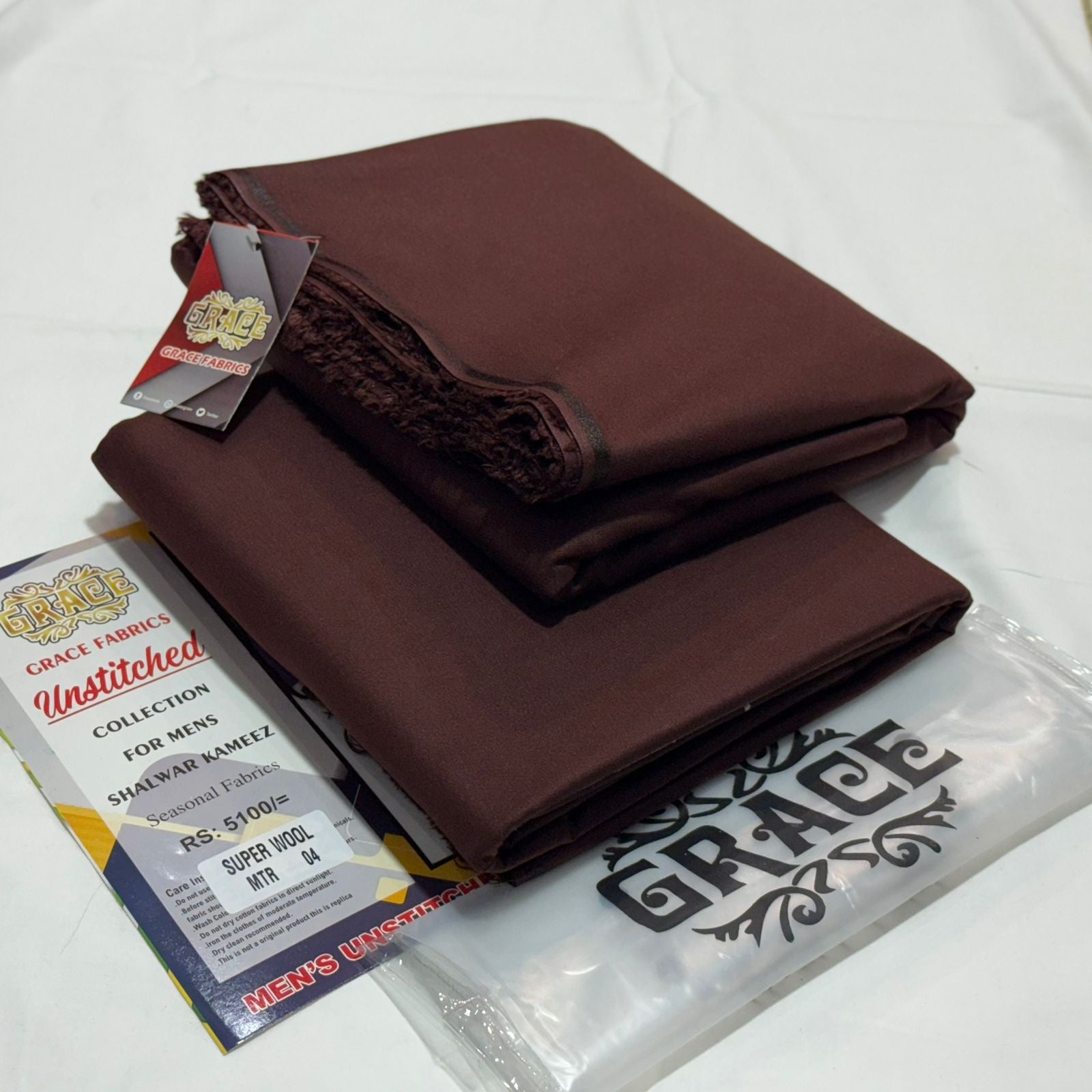 Grace Premium Unstitched WOOL A-001