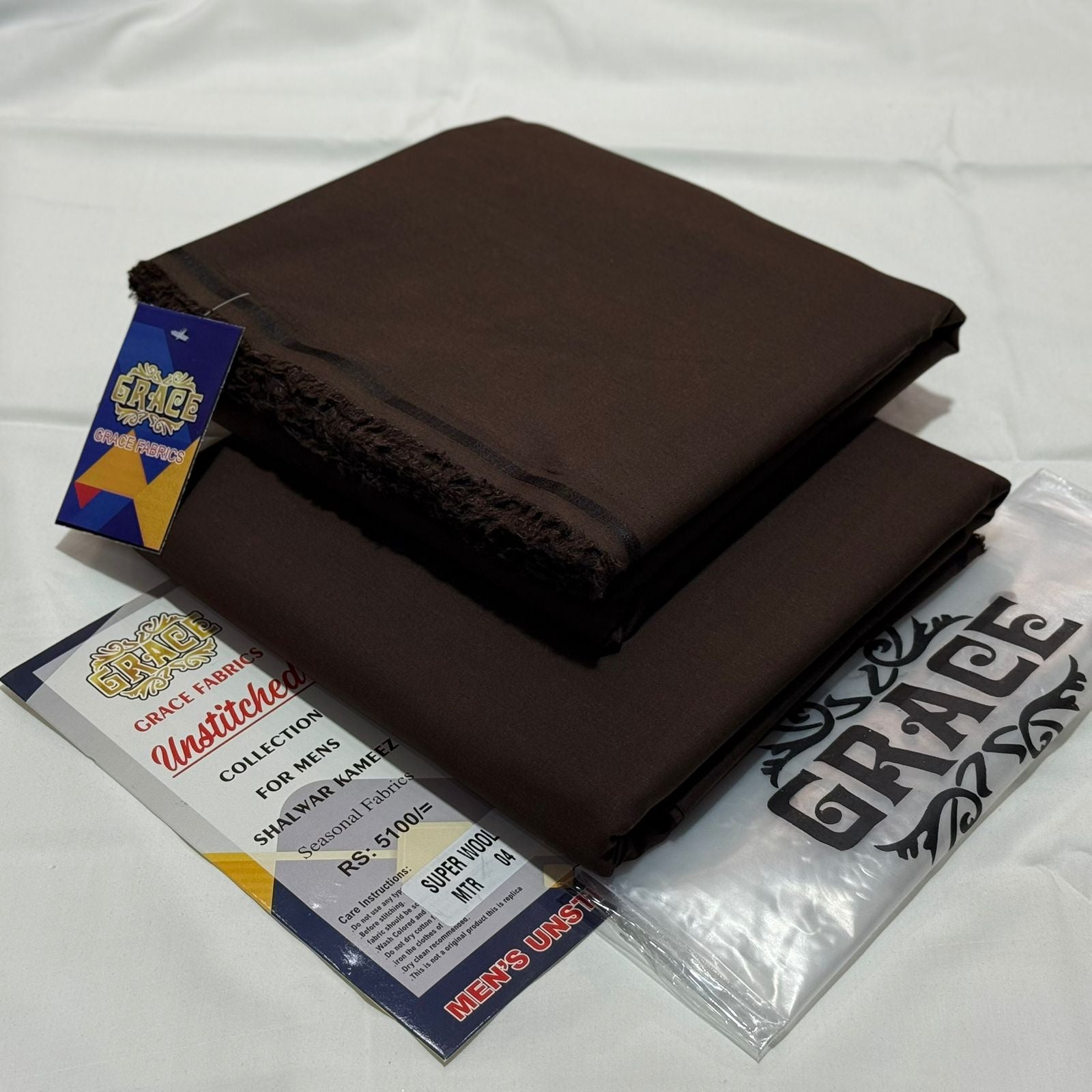 Grace Premium Unstitched WOOL A-005