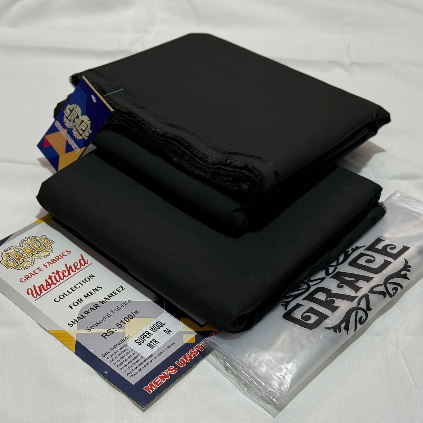 Grace Premium Unstitched WOOL A-006