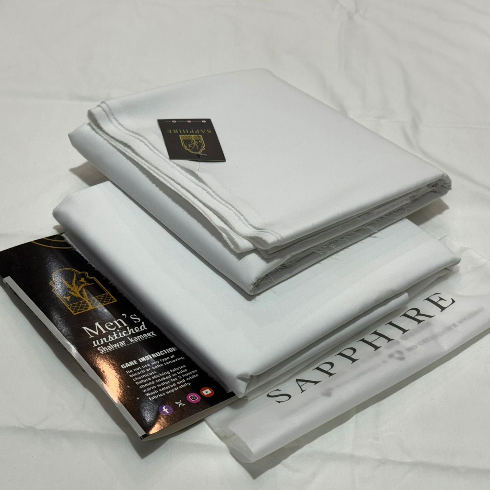 Sapphire Blended Wash & Wear A-018