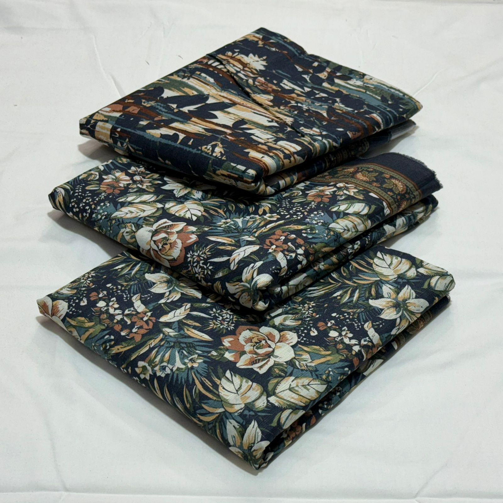 Bin Saeed Khaddar 3Piece D-001