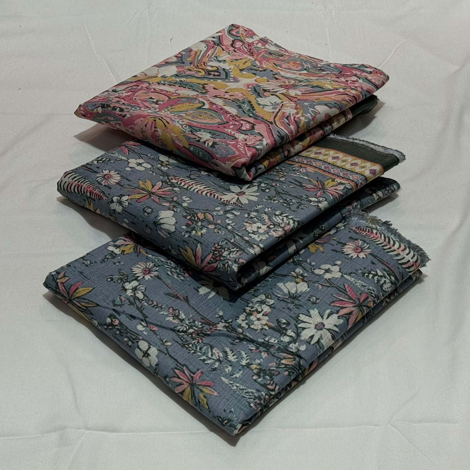 Bin Saeed Khaddar 3Piece D-002