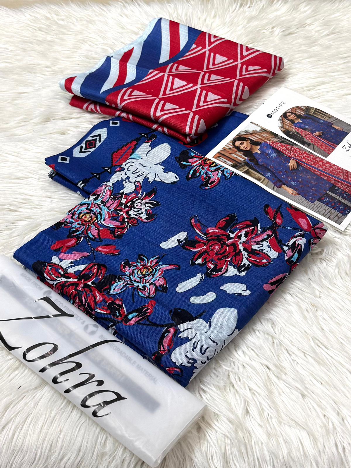 Zohra Khaddar 3Piece D-006