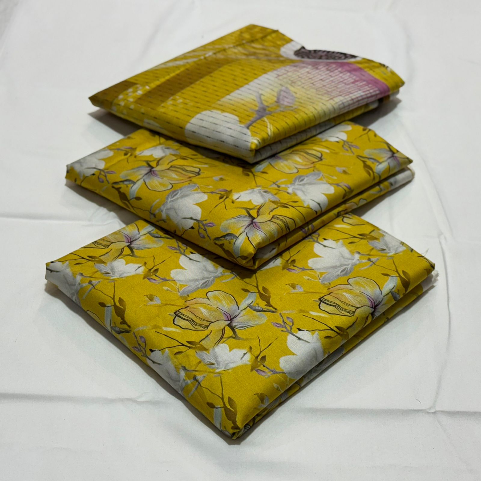 Almirah Linen Unstitched 3PC D-014