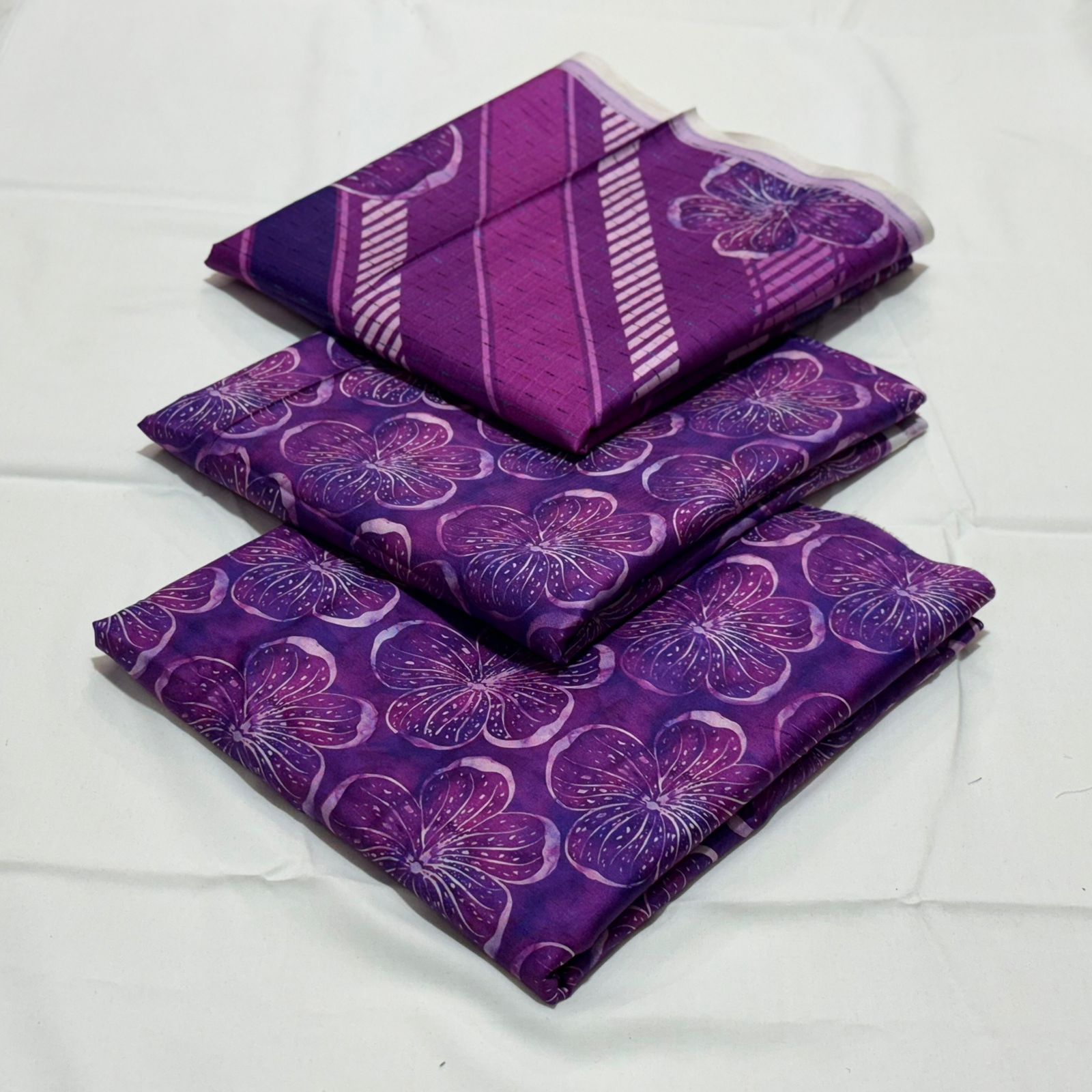 Almirah Linen Unstitched 3PC D-016