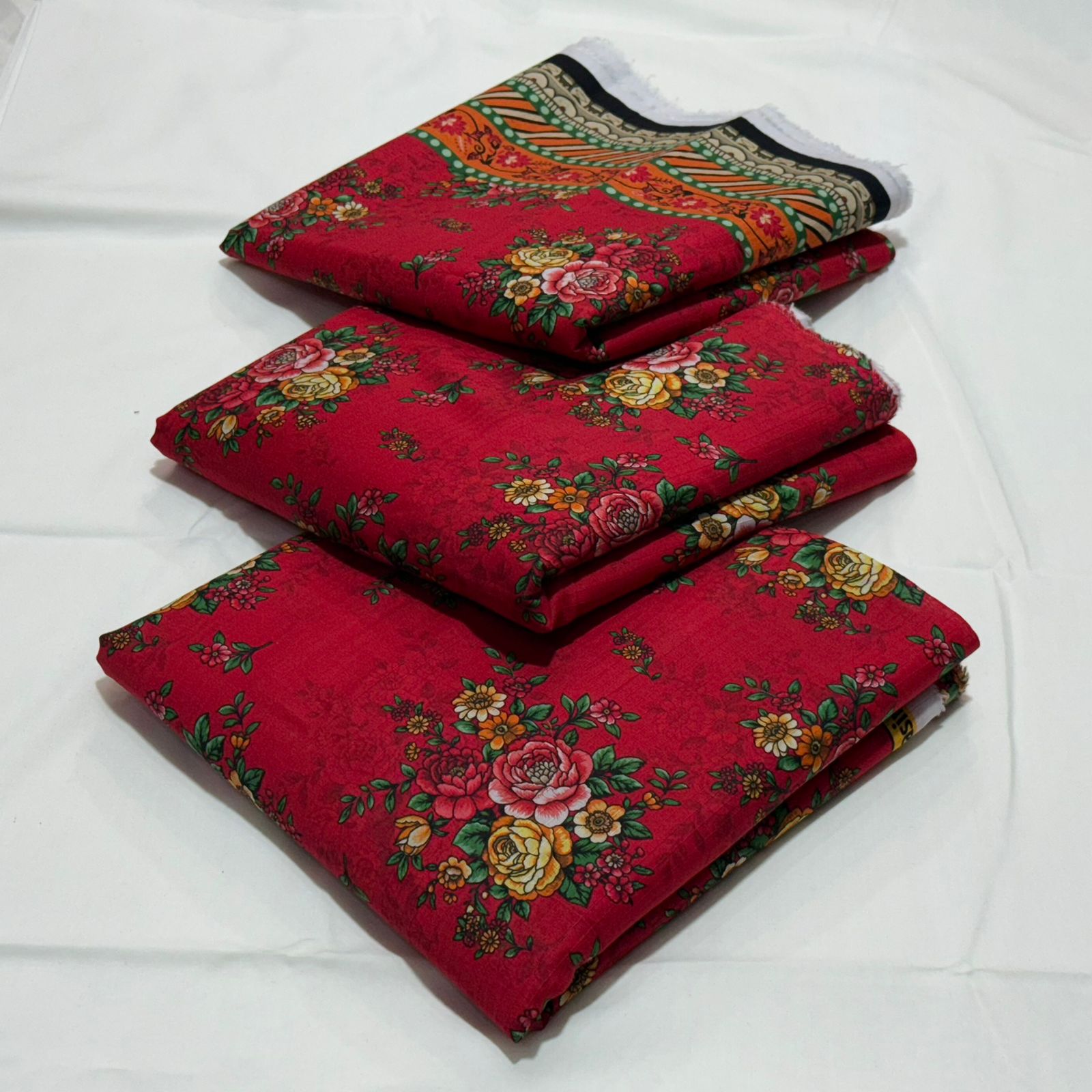 Almirah Linen Unstitched 3PC D-027