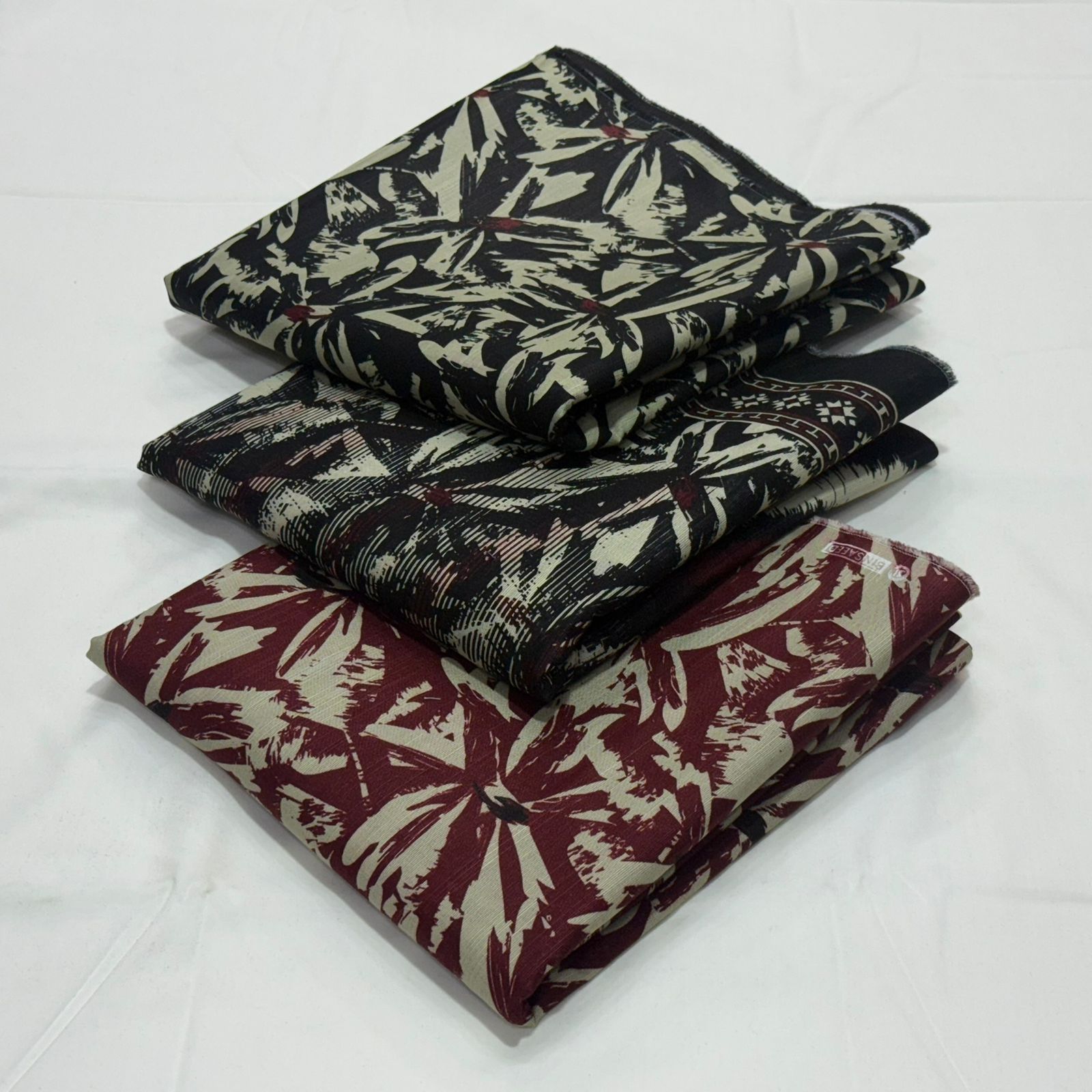 Bin Saeed Khaddar 3Piece D-011