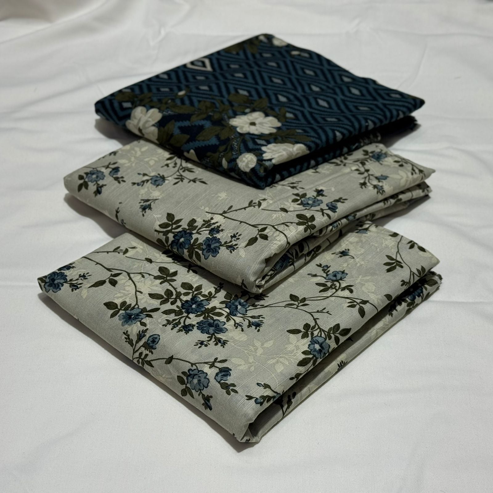 Bin Saeed Khaddar 3Piece D-013