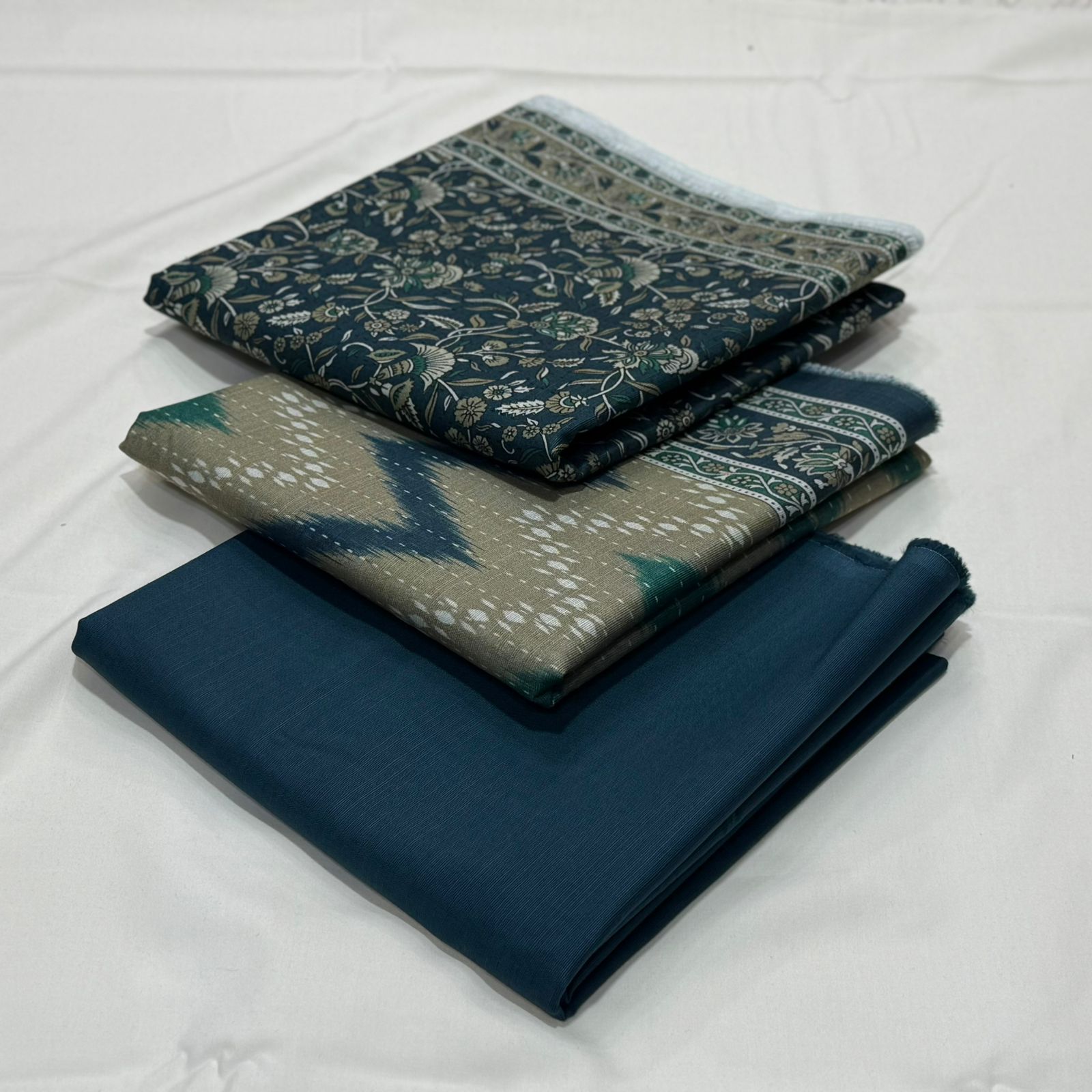 Bin Saeed Khaddar 3Piece D-020