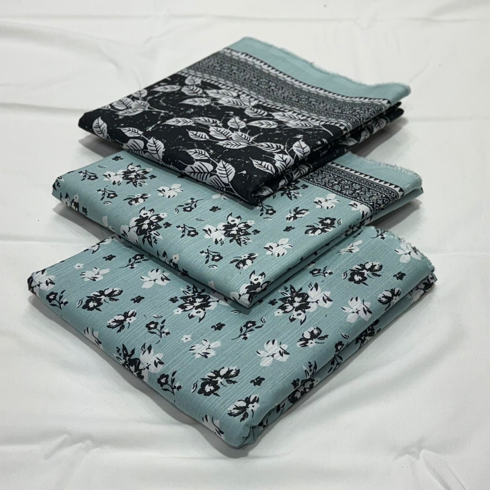 Bin Saeed Khaddar 3Piece D-021