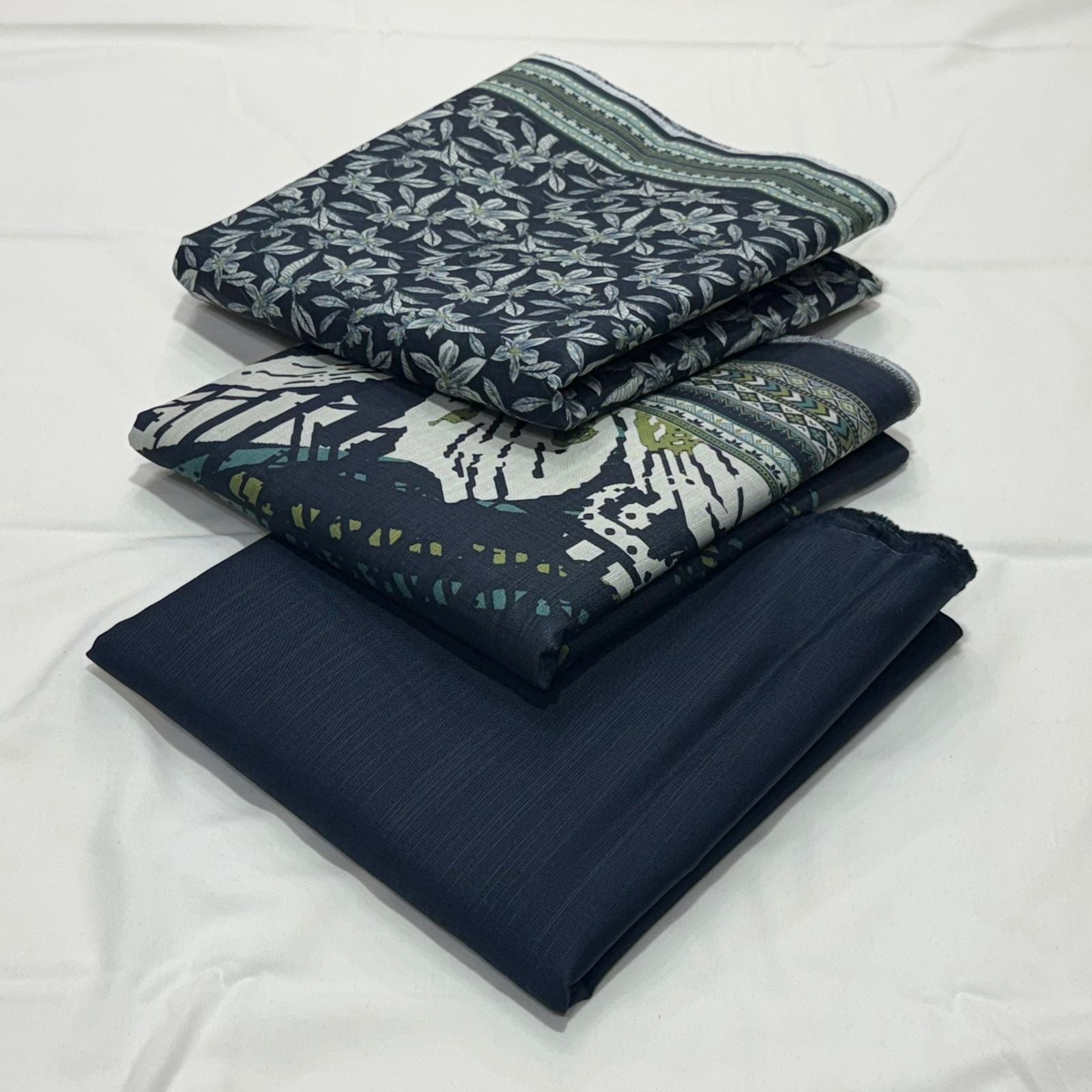 Bin Saeed Khaddar 3Piece D-025