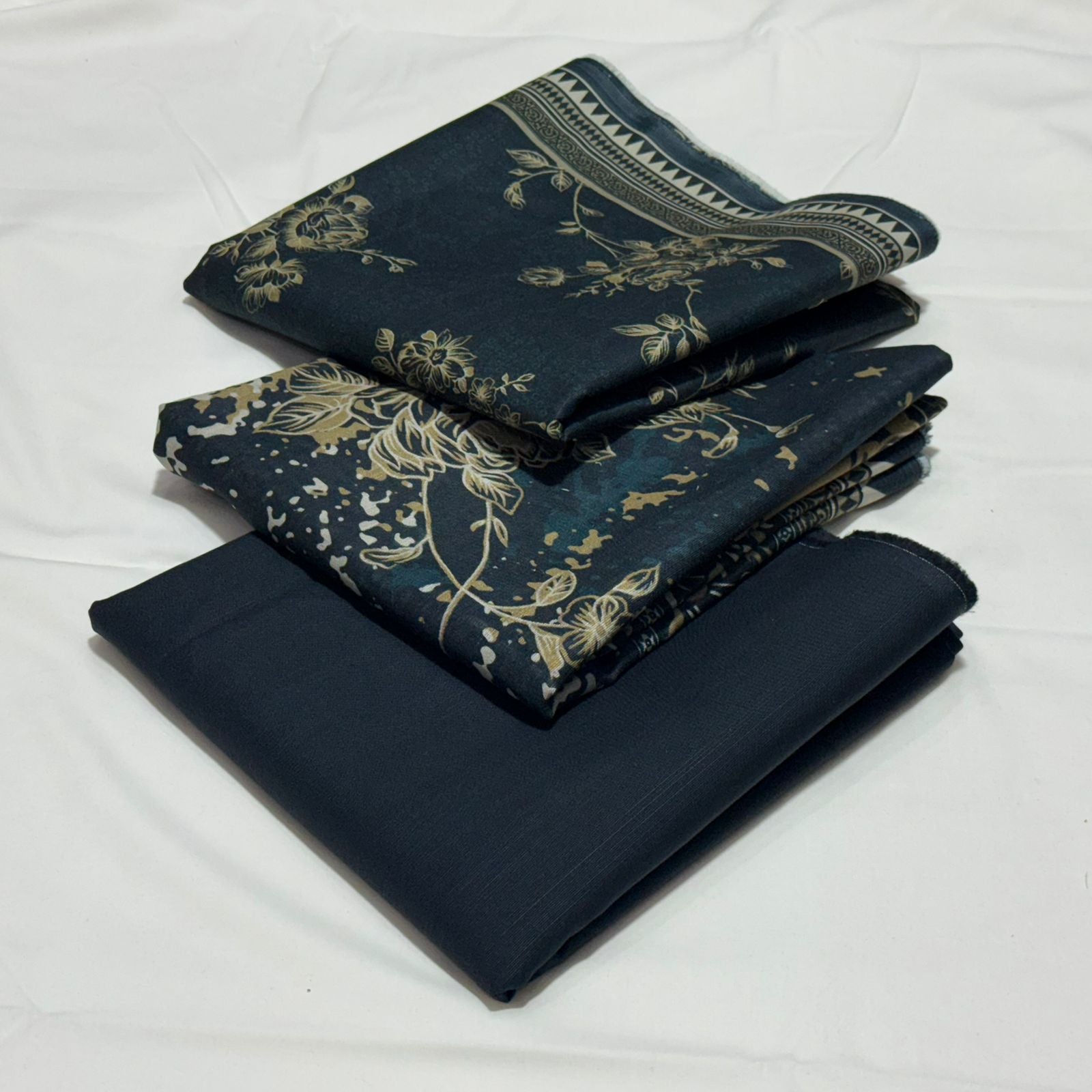 Bin Saeed Khaddar 3Piece D-029