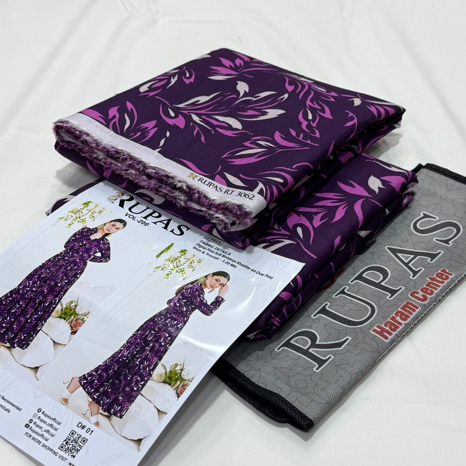 RUPAS Khaddar 2Piece D-003