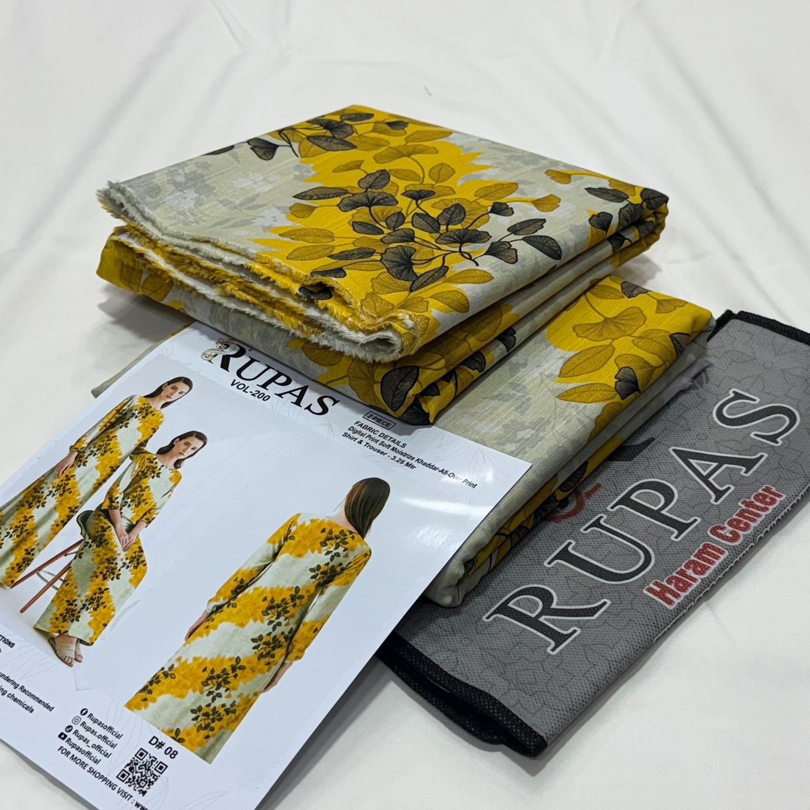 RUPAS Khaddar 2Piece D-008