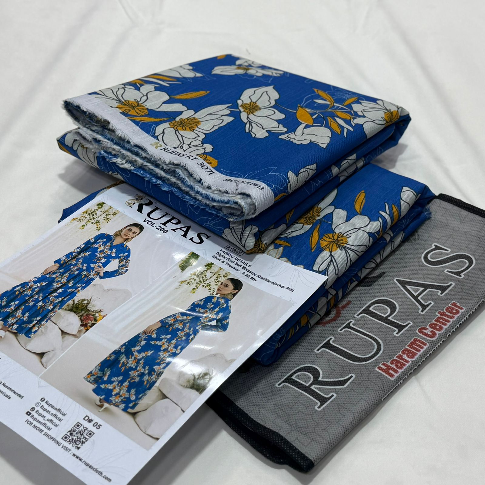 RUPAS Khaddar 2Piece D-009