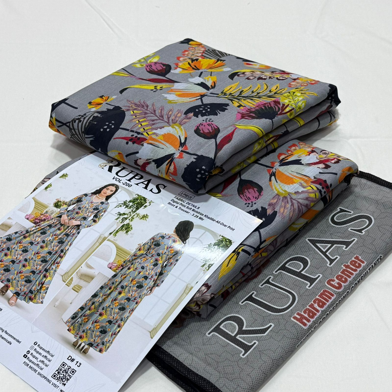 RUPAS Khaddar 2Piece D-012