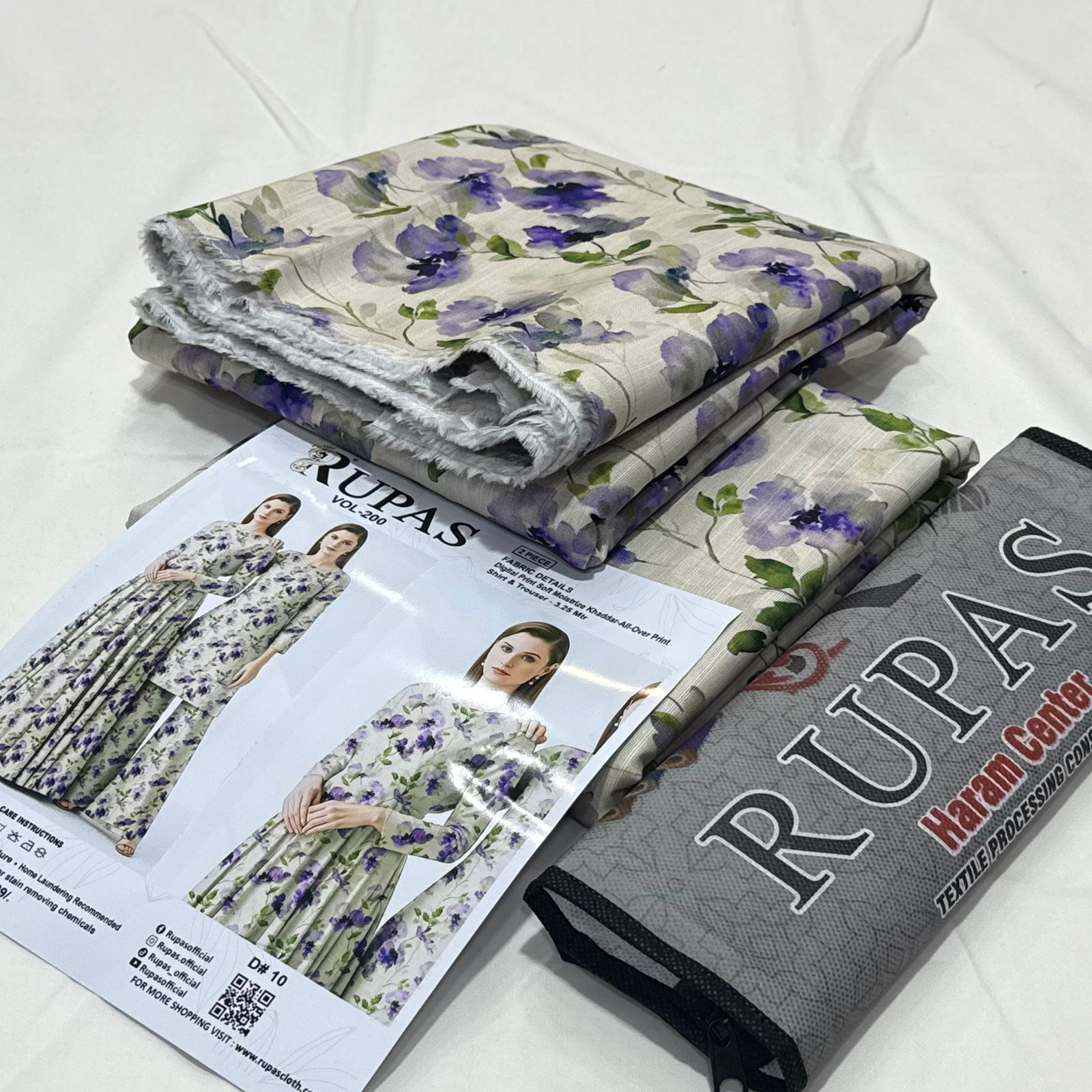 RUPAS Khaddar 2Piece D-014