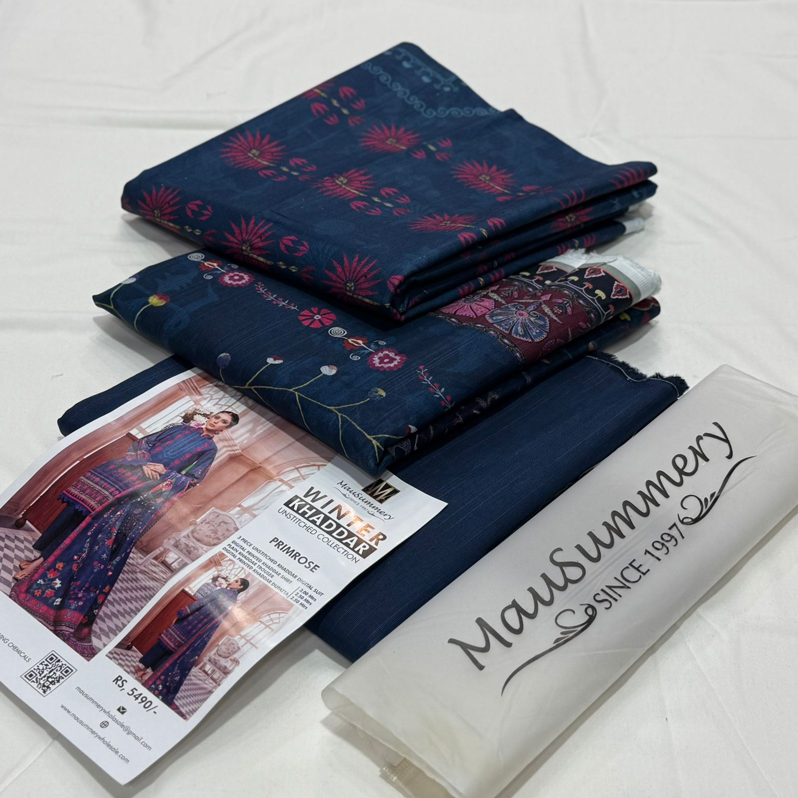 Mausummery Khaddar 3Piece D-005