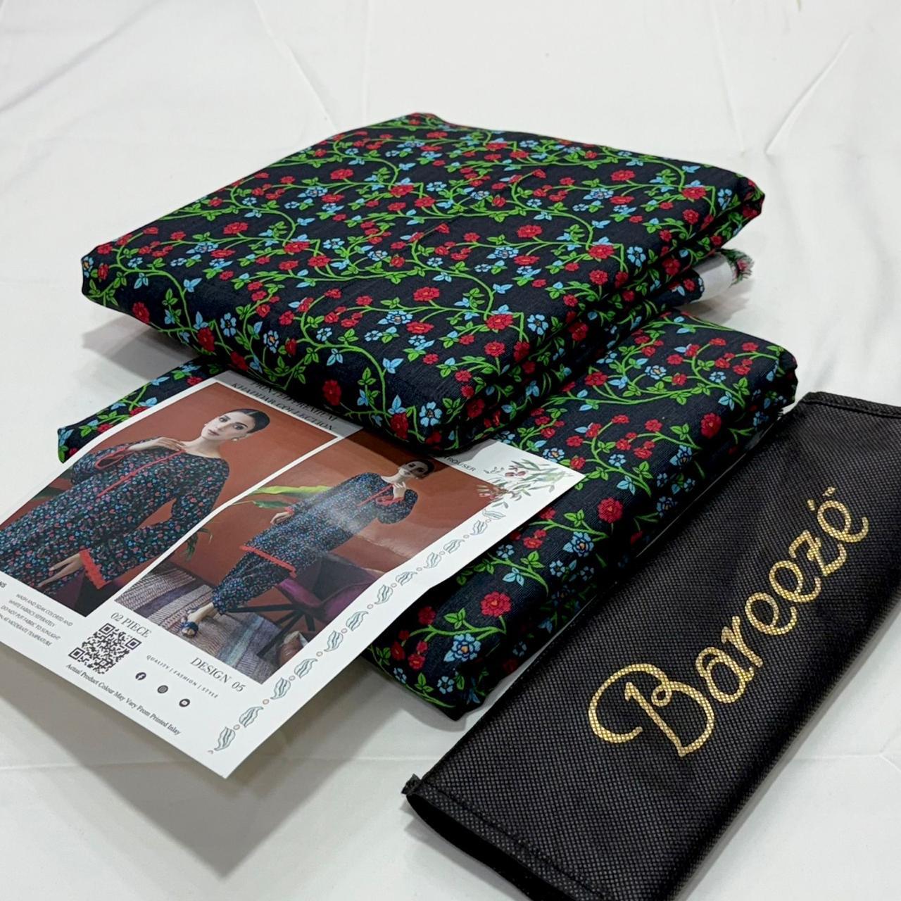 Bareeze Khaddar Unstitched 2Piece D-055