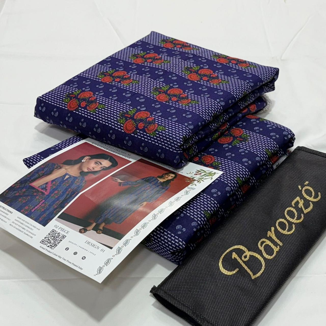 Bareeze Khaddar Unstitched 2Piece D-057