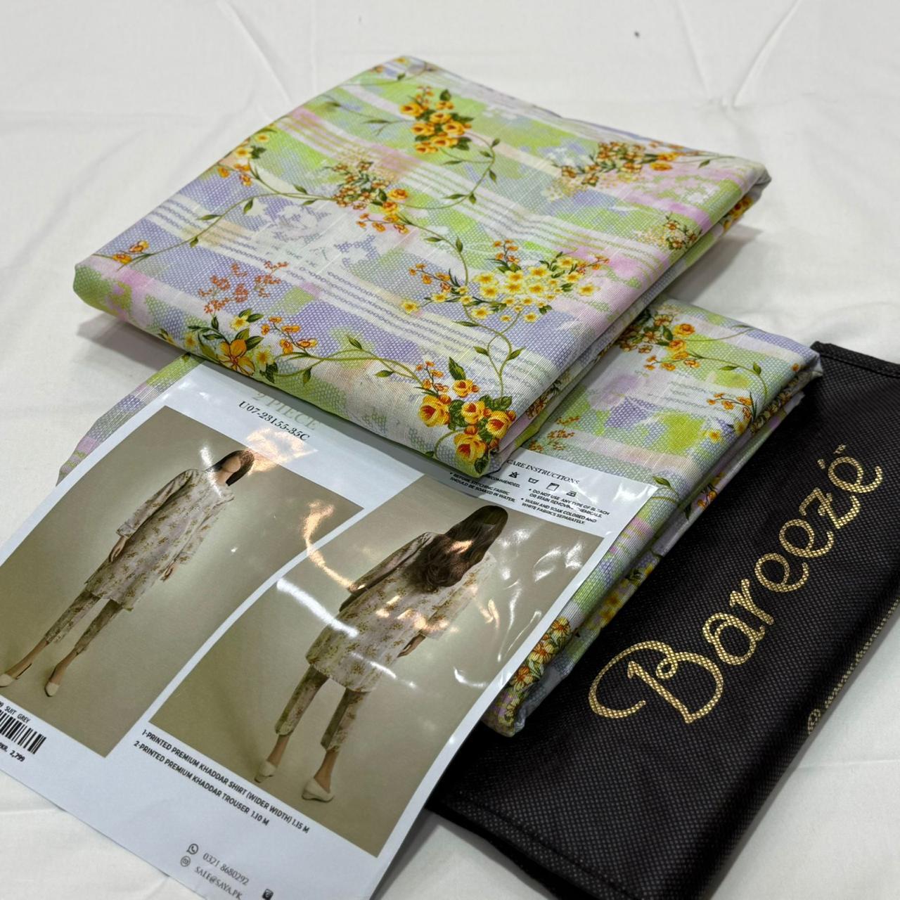 Bareeze Khaddar Unstitched 2Piece D-058