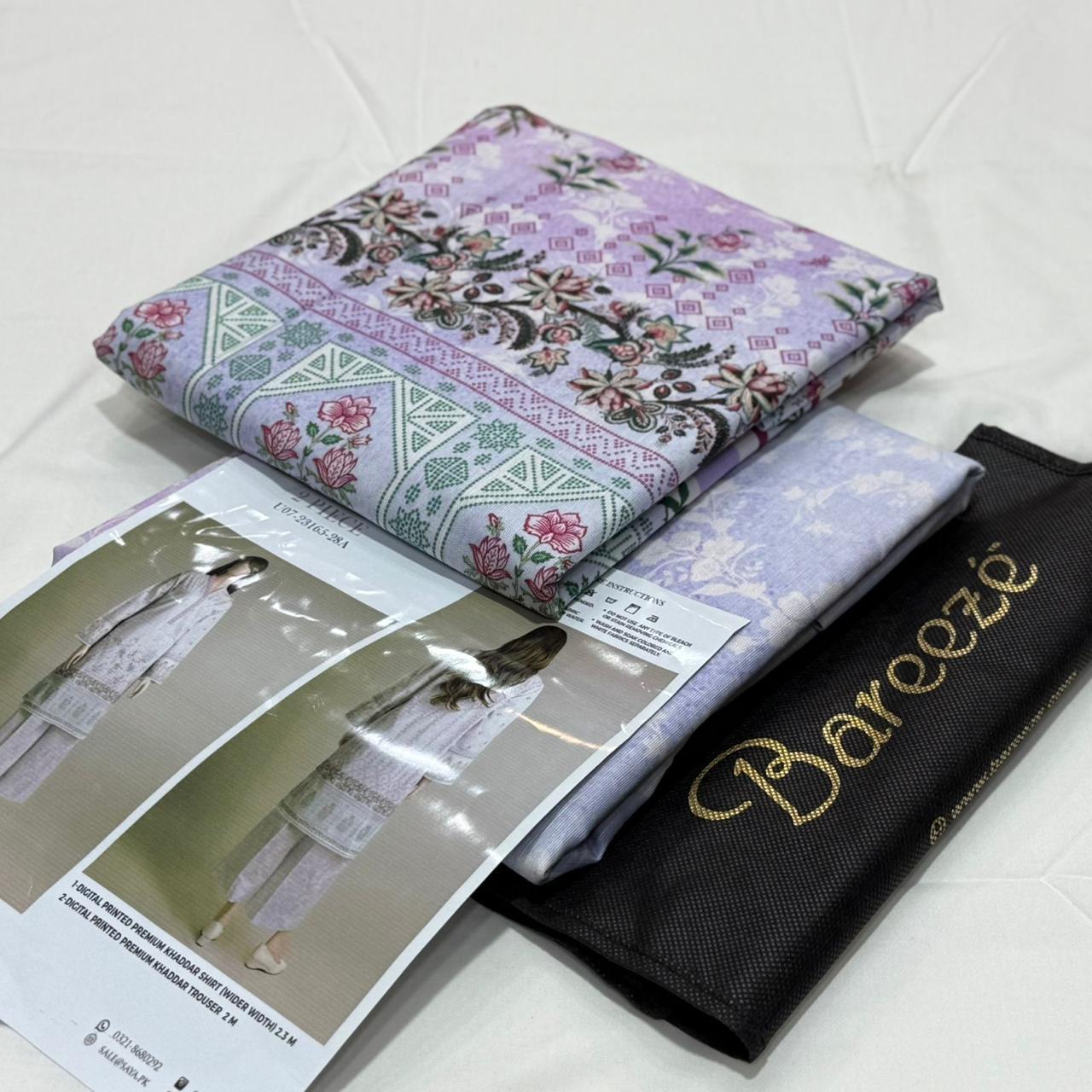 Bareeze Khaddar Unstitched 2Piece D-059