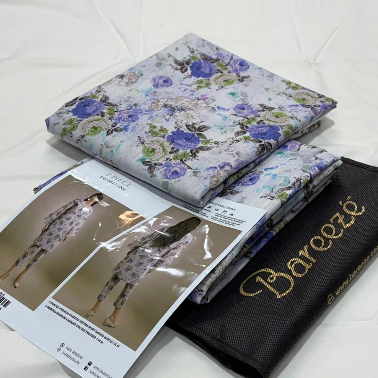 Bareeze Khaddar Unstitched 2Piece D-060