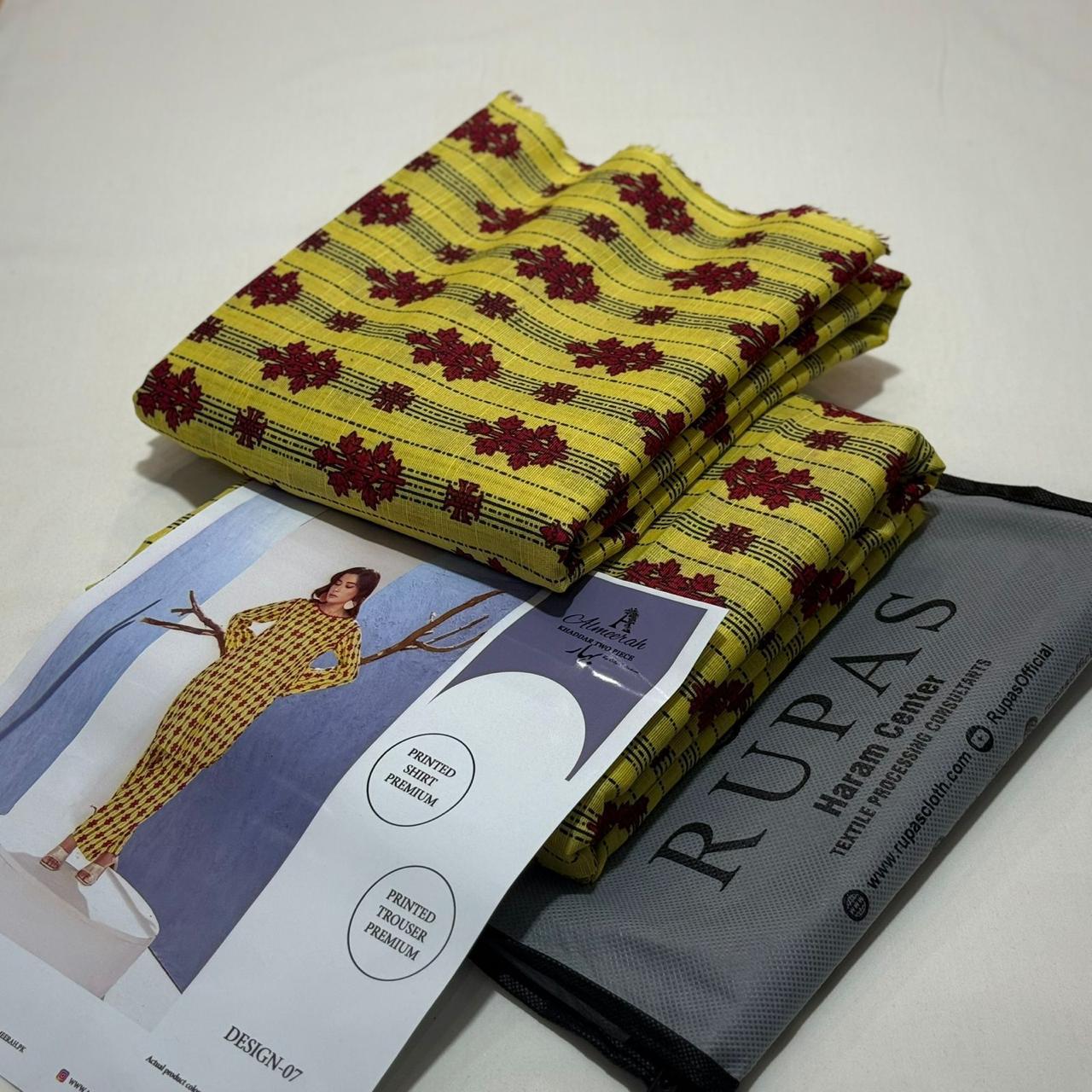 RUPAS Khaddar 2Piece D-015