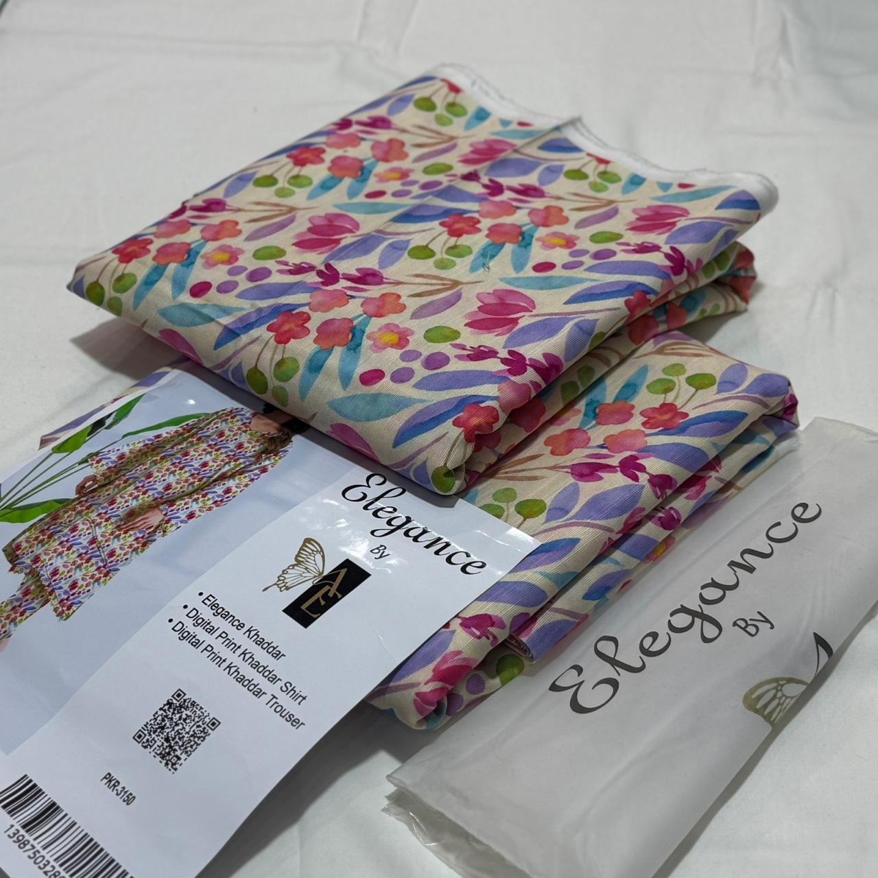 Elegance Khaddar 2Piece D-002