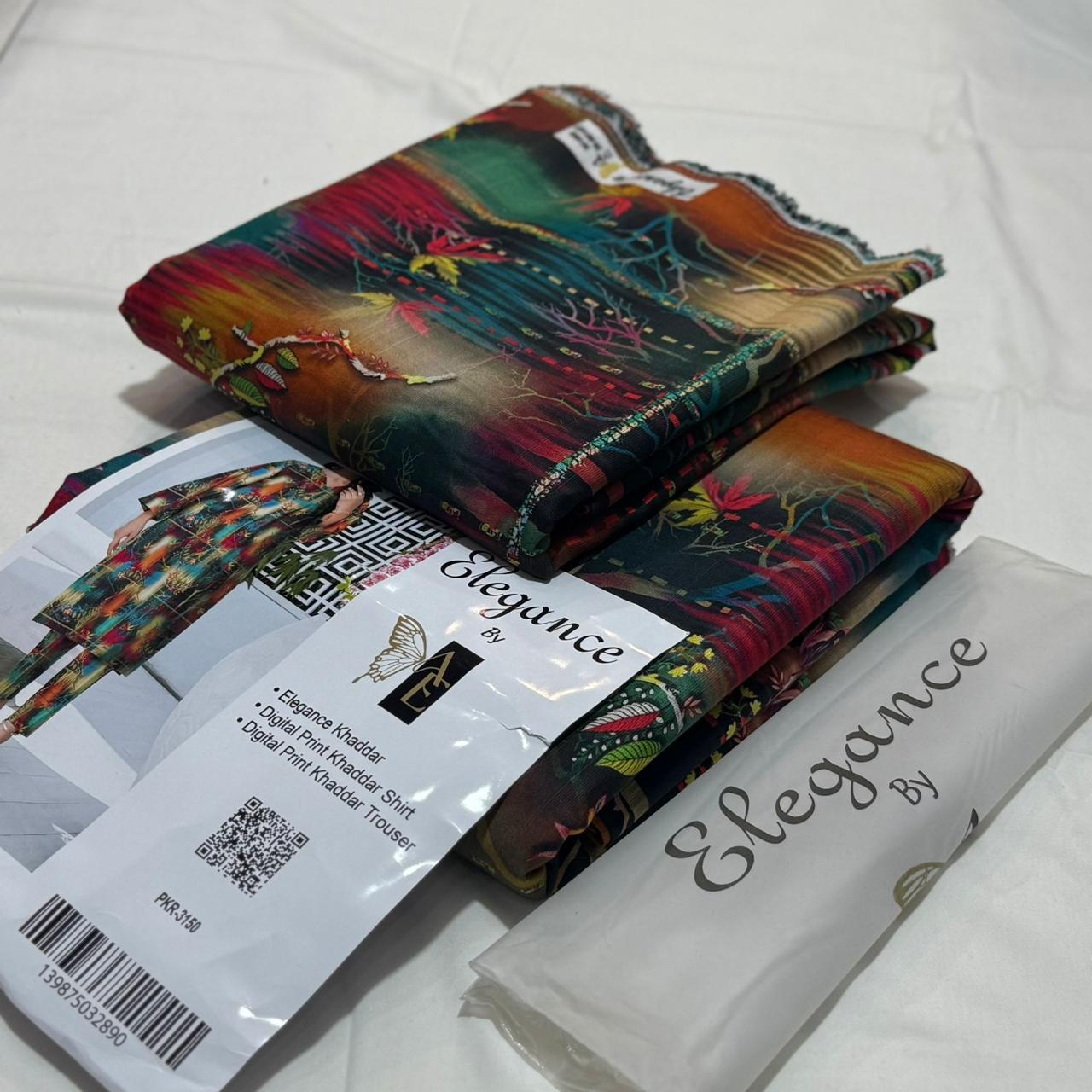 Elegance Khaddar 2Piece D-003