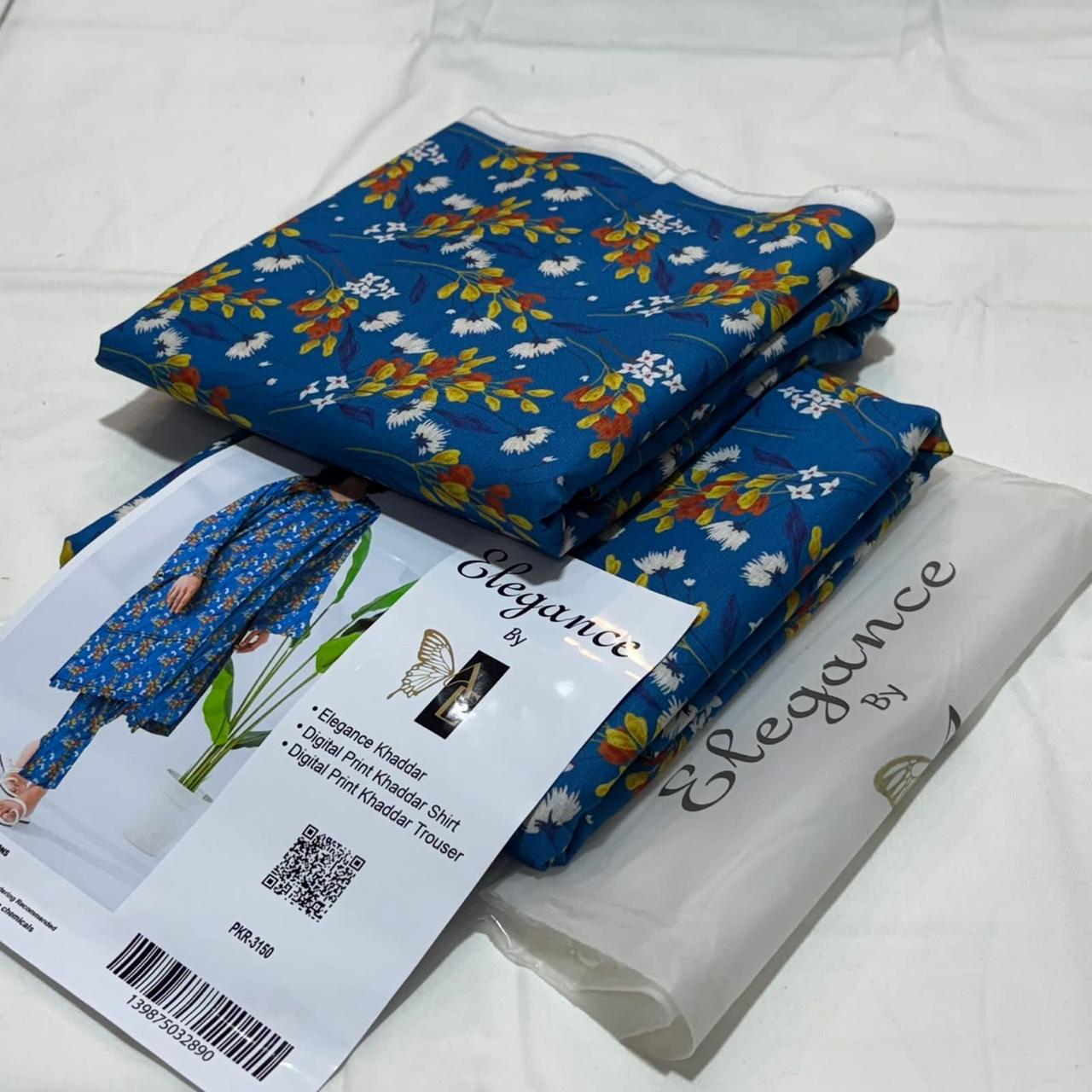 Elegance Khaddar 2Piece D-004