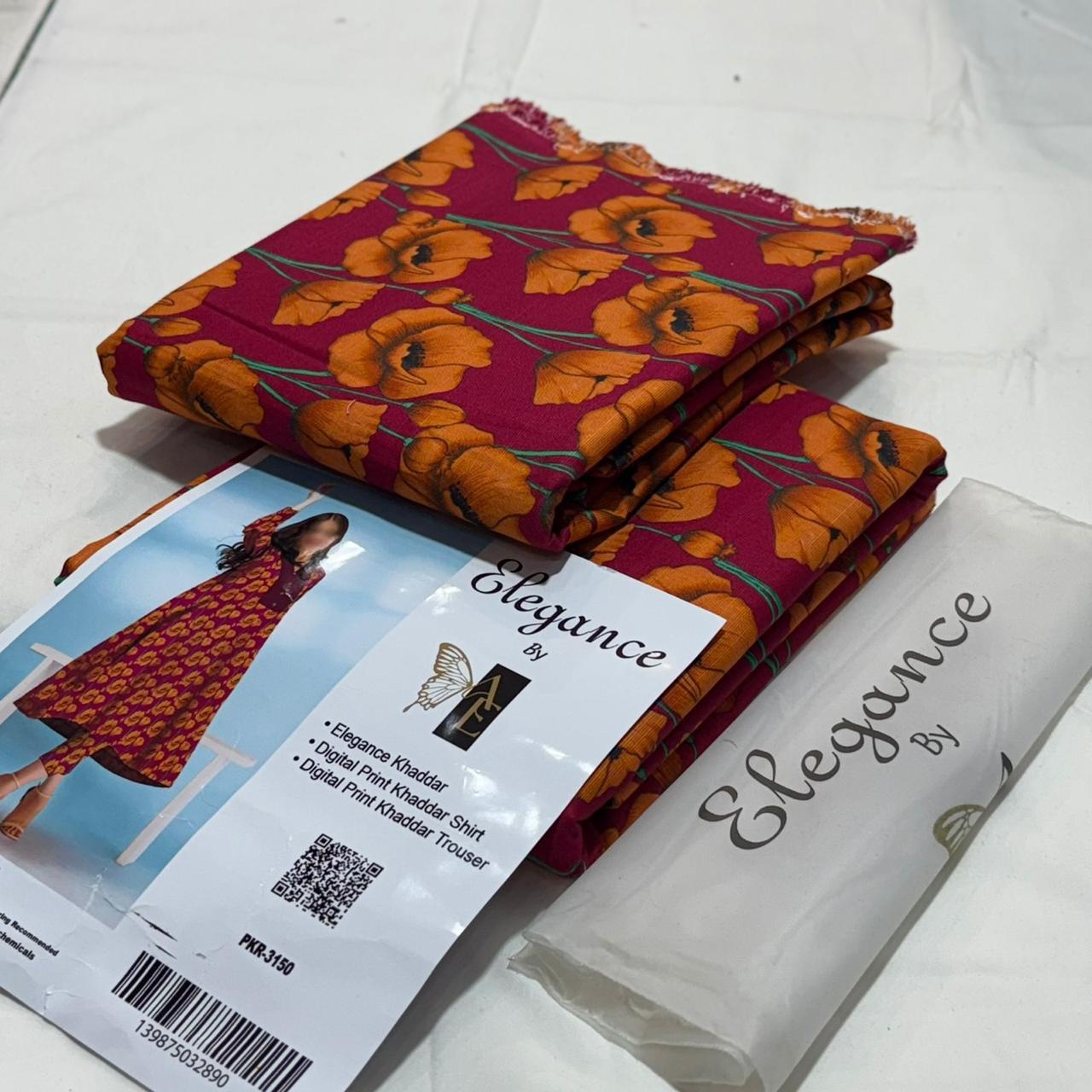 Elegance Khaddar 2Piece D-005