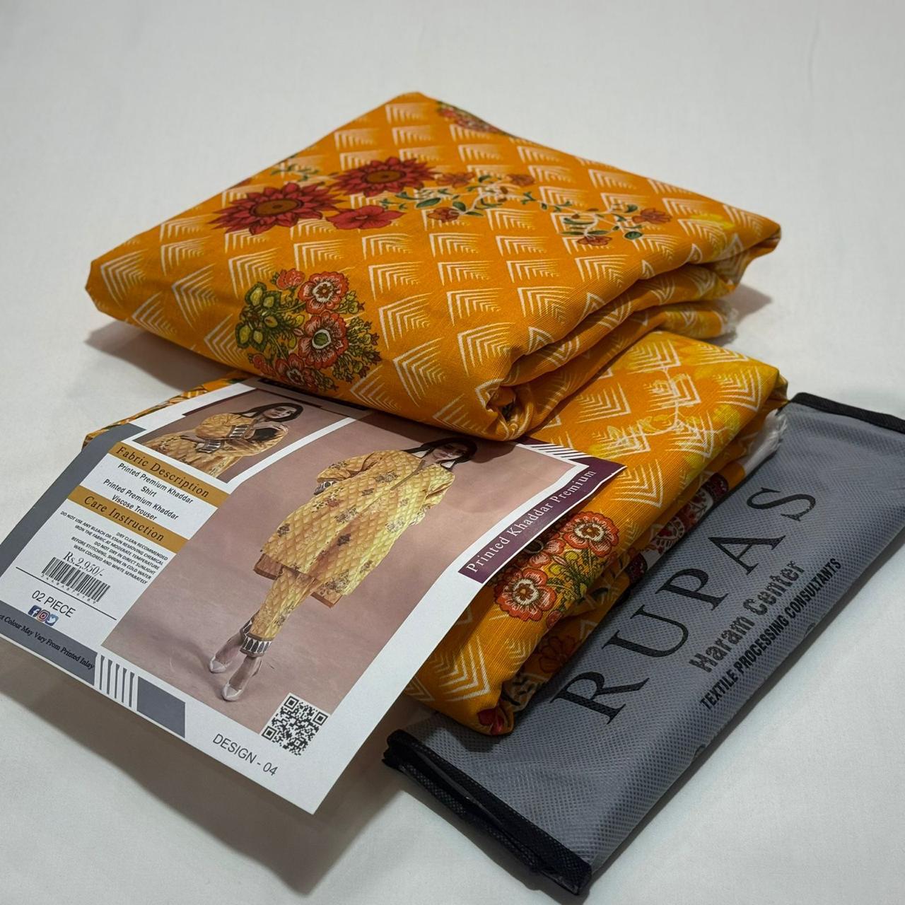 RUPAS Khaddar 2Piece D-021