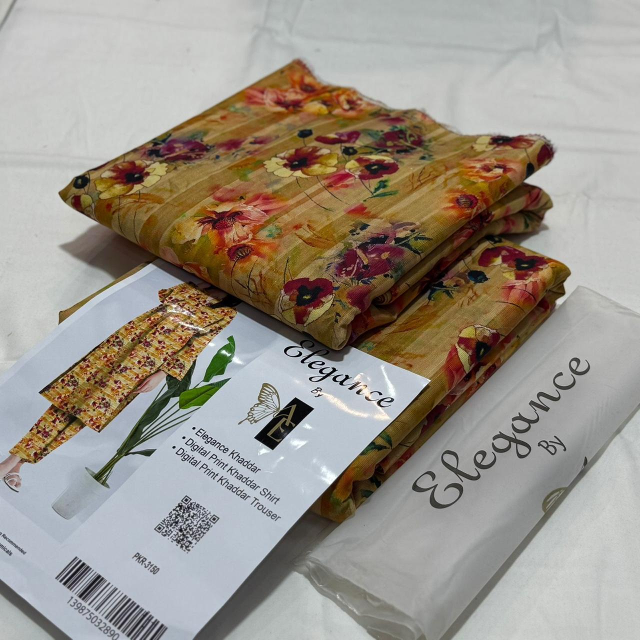 Elegance Khaddar 2Piece D-008