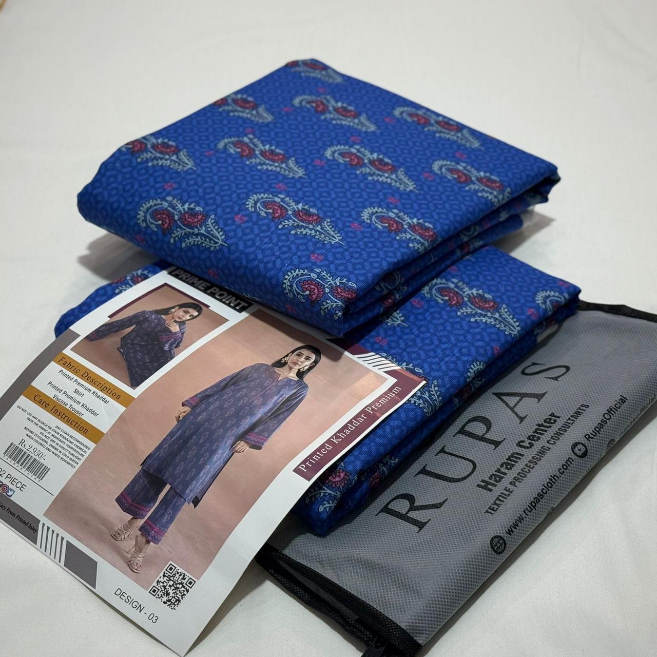 RUPAS Khaddar 2Piece D-020