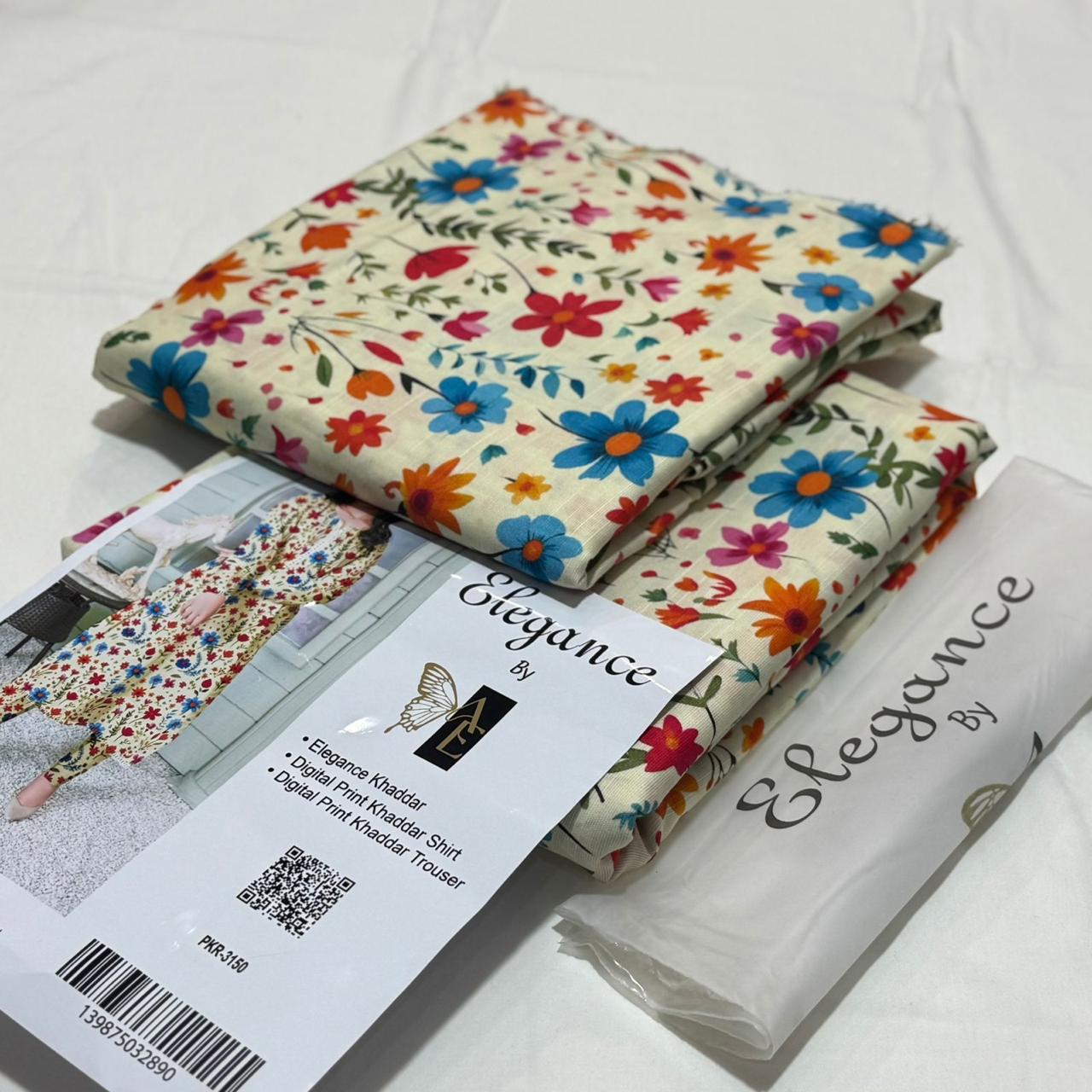 Elegance Khaddar 2Piece D-010