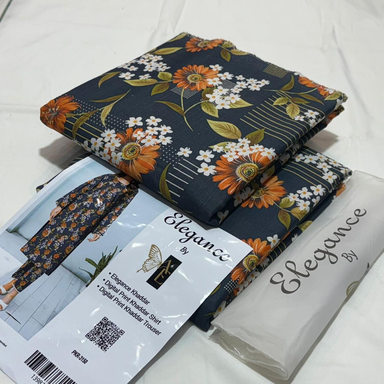 Elegance Khaddar 2Piece D-014