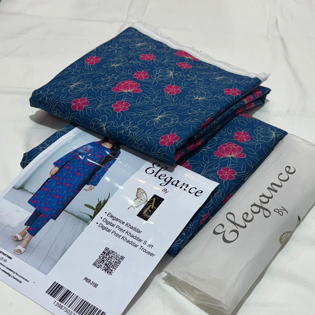 Elegance Khaddar 2Piece D-015