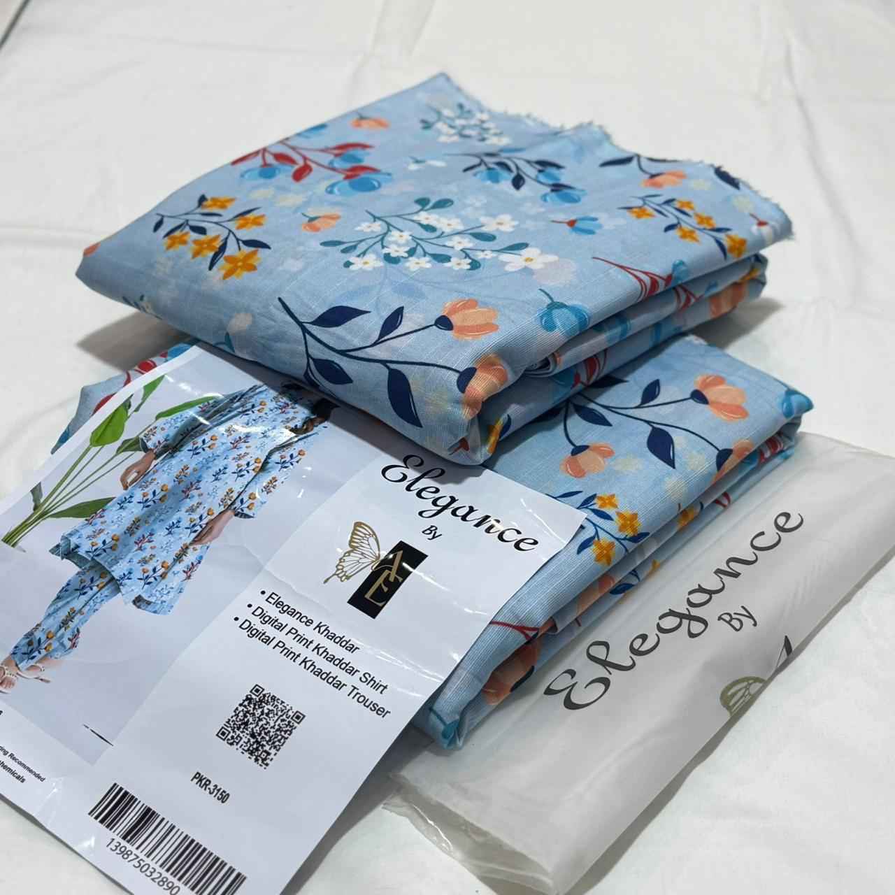 Elegance Khaddar 2Piece D-018